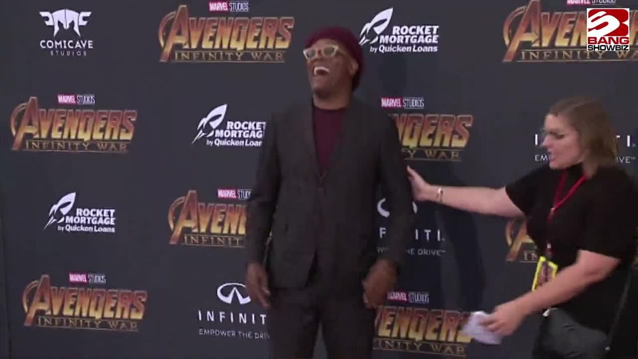 Samuel L Jackson is trending for a very NSFW faux pas