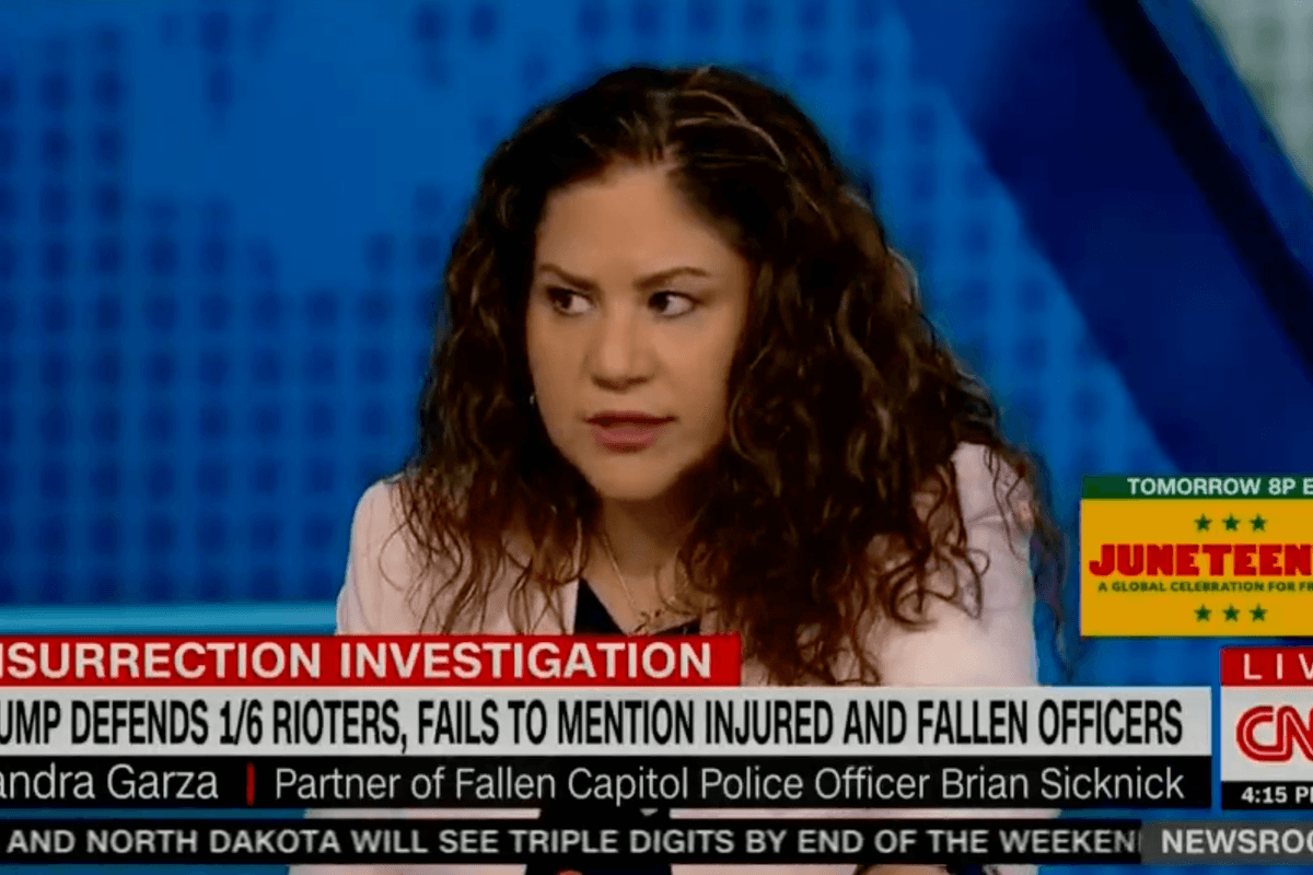 Partner of dead US Capitol police officer slams Trump for floating pardons