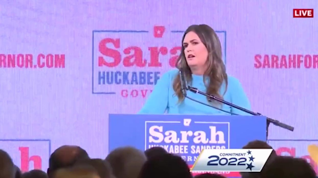 Sarah Sanders comparing the safety of children in womb to classrooms is the worst thing you'll hear today