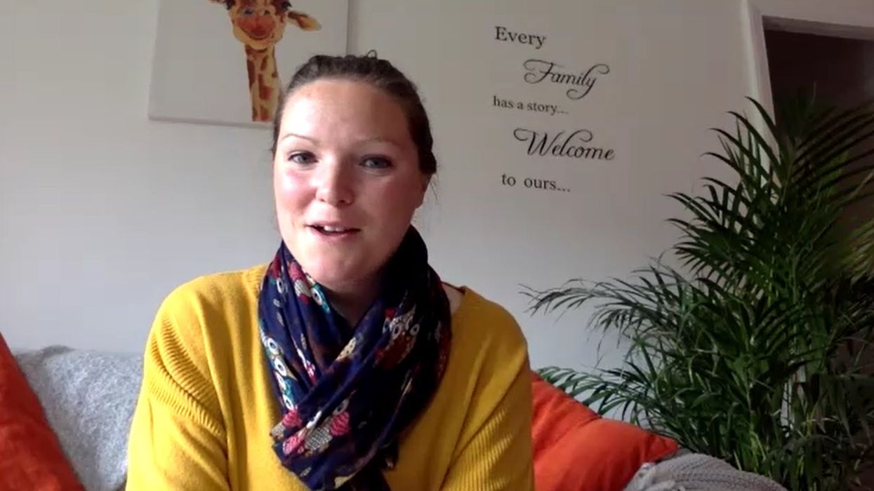 Sarah Smith gave a home to a child during the coronavirus pandemic