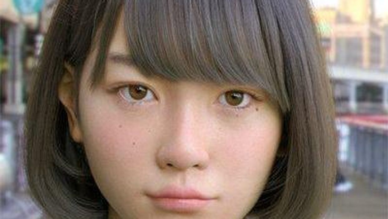 Saya model portrait
