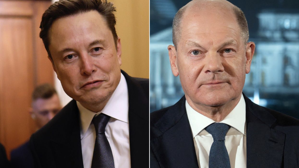 Elon Musk blasted by German Chancellor in New Year address for election involvement