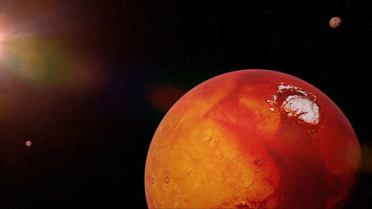 Mars could host life in vast liquid oceans  – but there's a problem