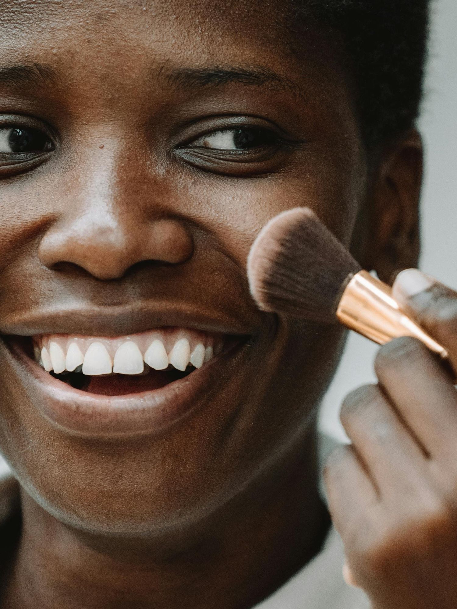 Why foundations may look ashy or grey on darker skin according to scientists