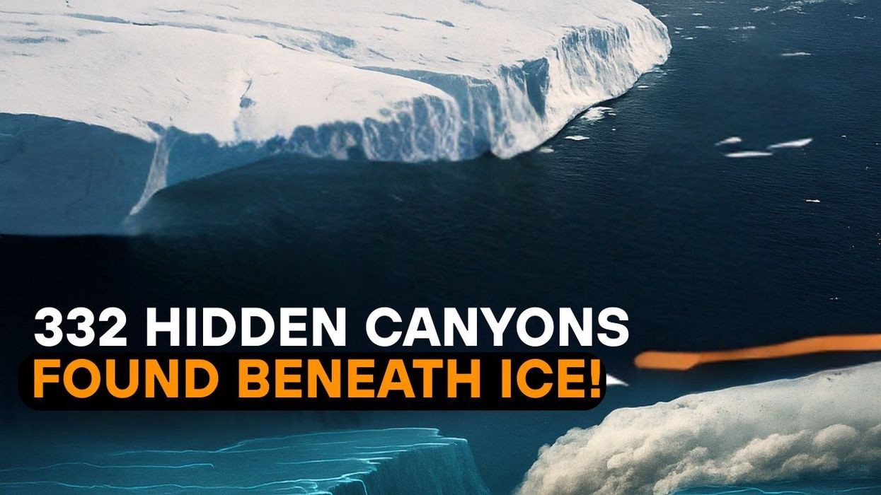 'Spectacular' hidden structures discovered deep beneath Antarctica