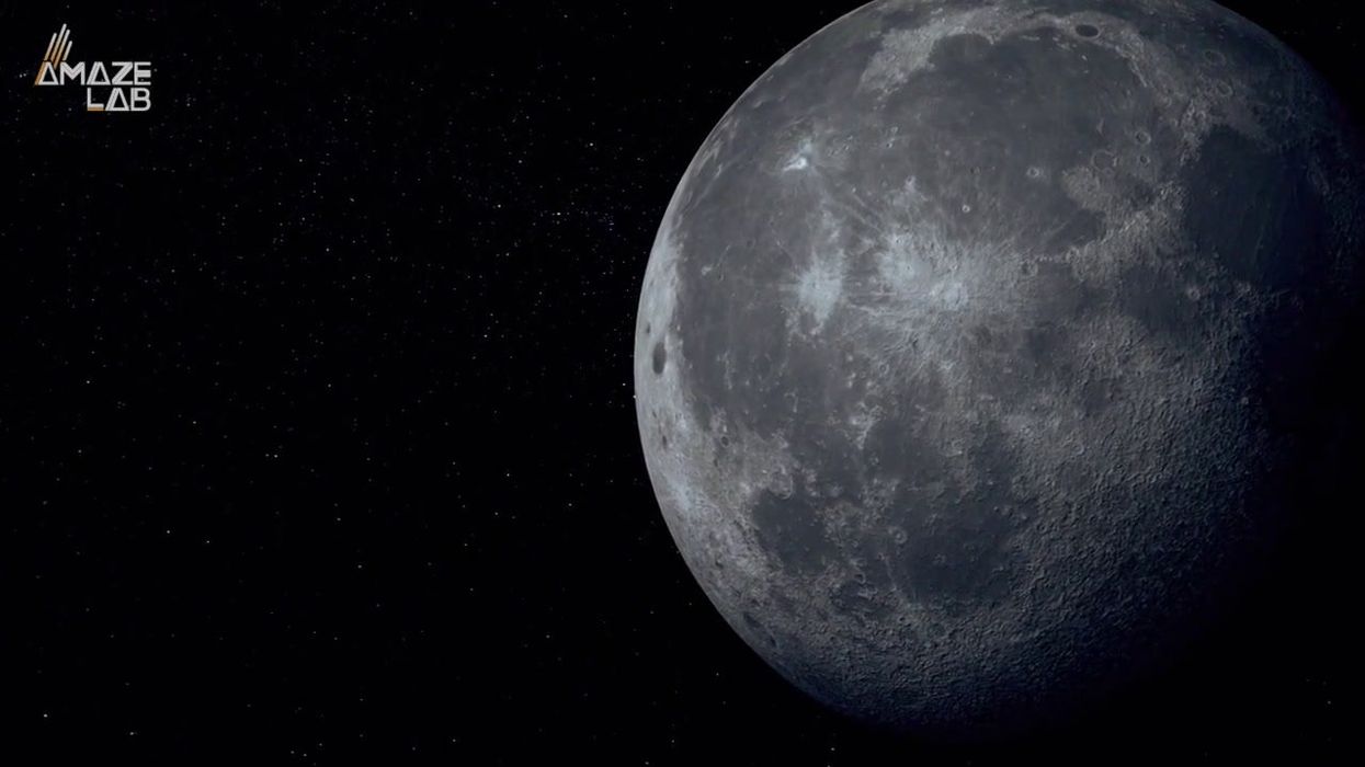 Scientists discover gigantic 'structure' under the surface of the Moon