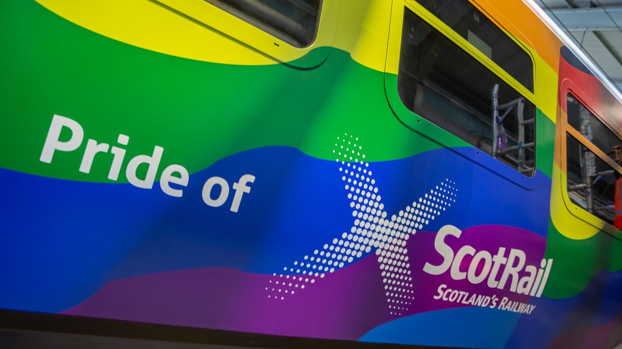 <p>ScotRail revealed their “Pride of Scotrail” design last week</p>