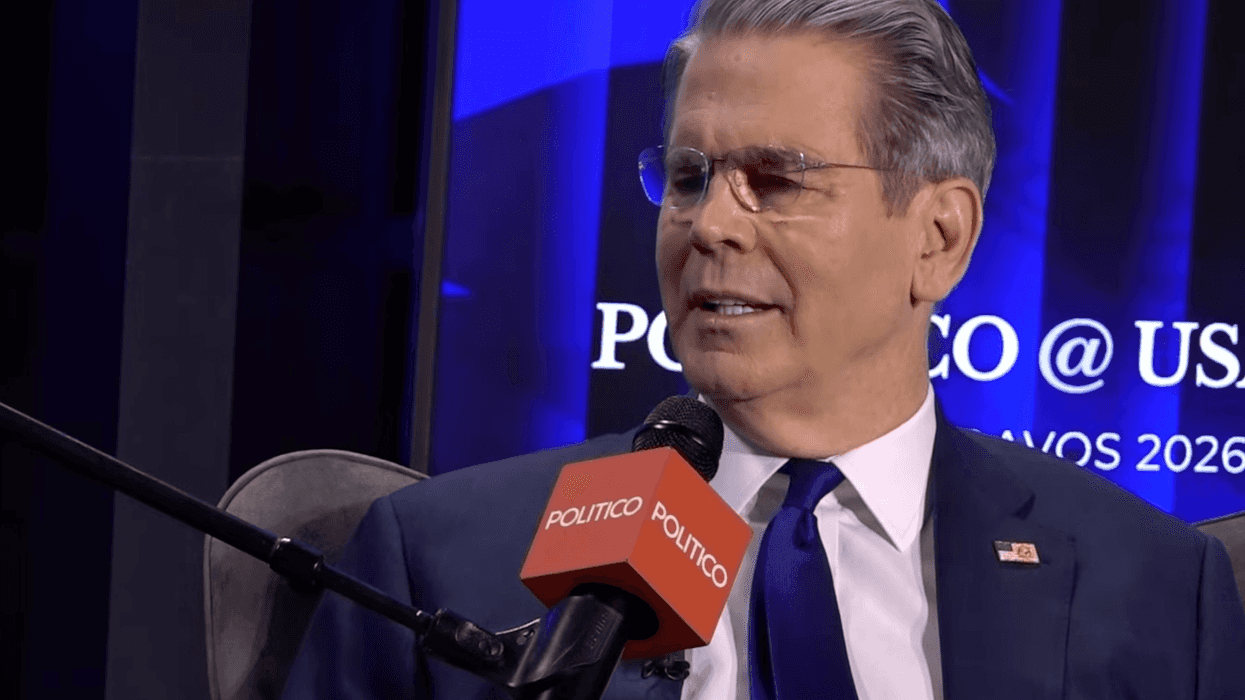 Scott Bessent, speaking on a podcast for Politico at Davos.