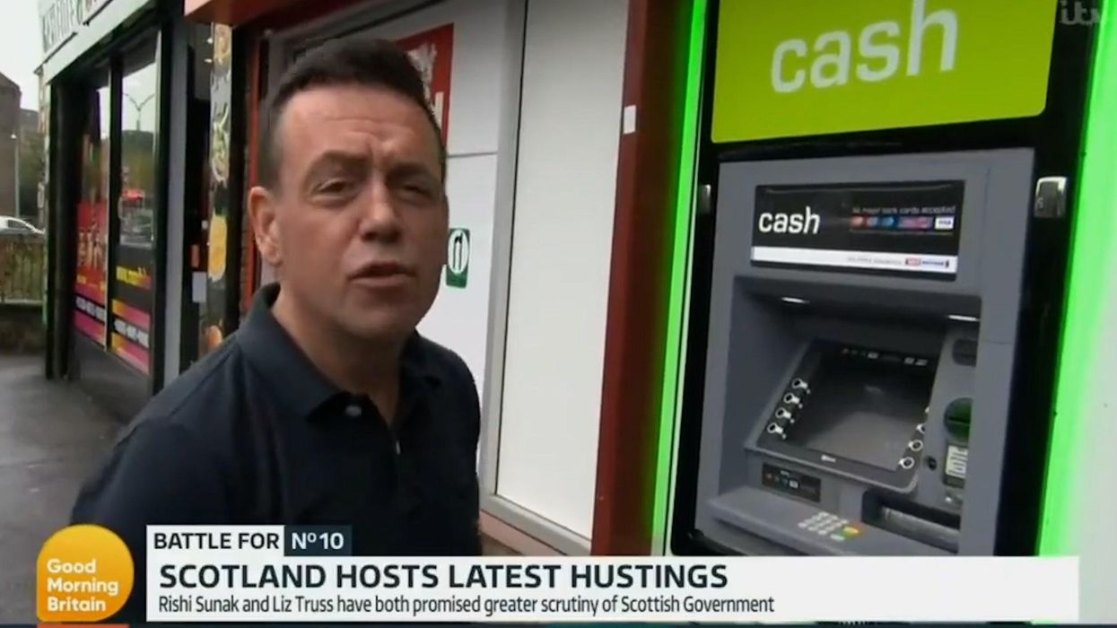 Scottish man has hilarious reaction to being asked about Liz Truss on live TV