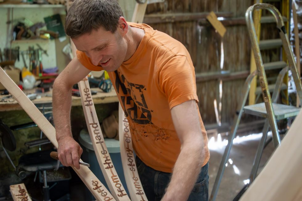 Sycamore Gap tree trunk installation to go on display