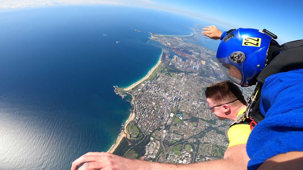 Brothers go sky high in Australia to aid charity which supported their mother