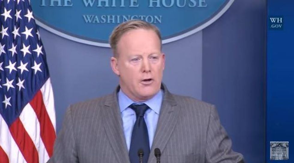 Sean Spicer 21 Jan 2017