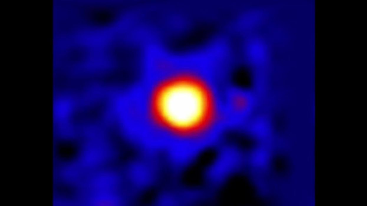 The solar system was completely swallowed up 14 million years ago