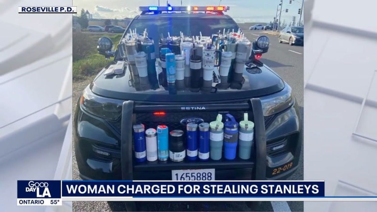 Police advise against turning to crime for hydration after woman arrested with $2.5k of Stanley Cups
