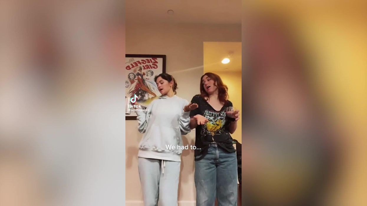 Selena Gomez and Jennifer Stone reunite to recreate iconic Wizards of Waverly Place scene