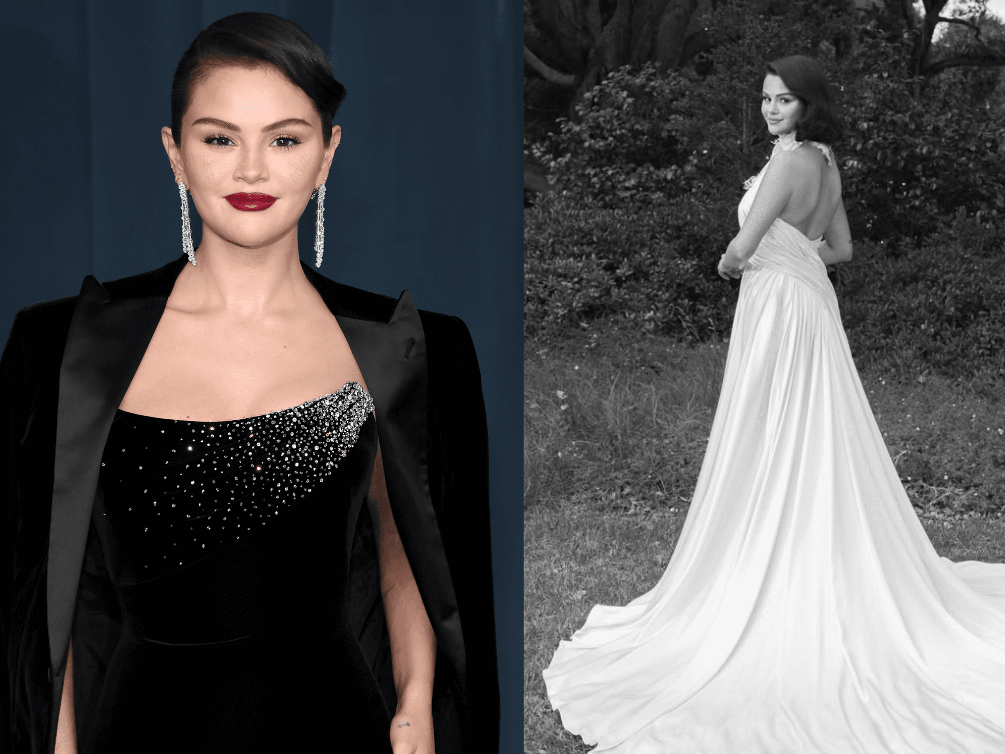 Selena Gomez drops bombshell that first 'wedding dress' was actually a decoy | indy100 Selena Gomez drops bombshell that first 'wedding dress' was actually a decoy | indy100