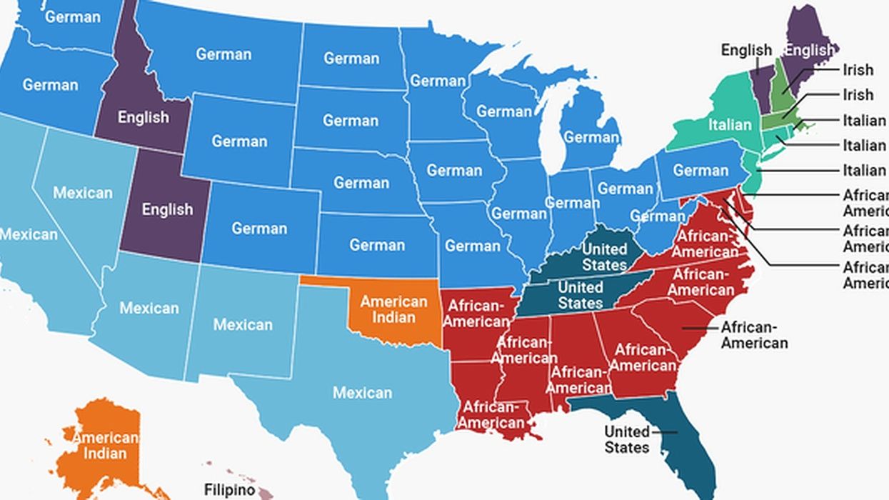 Self-reported ancestries in America include Italian, German, and Mexican heritage (David Zalubowski/AP)