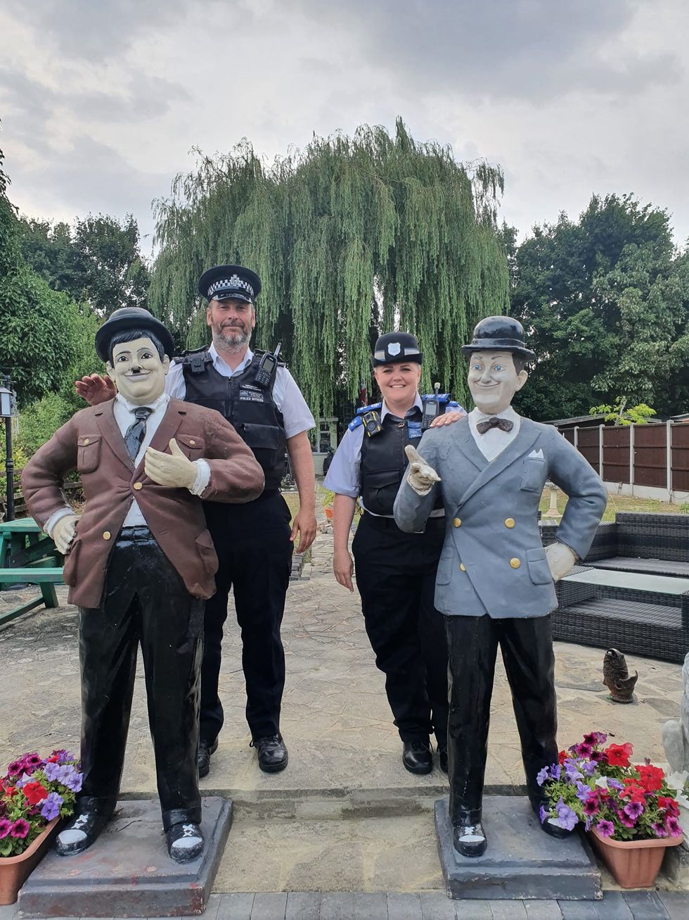 Laurel and Hardy statues recovered nearly a year after theft