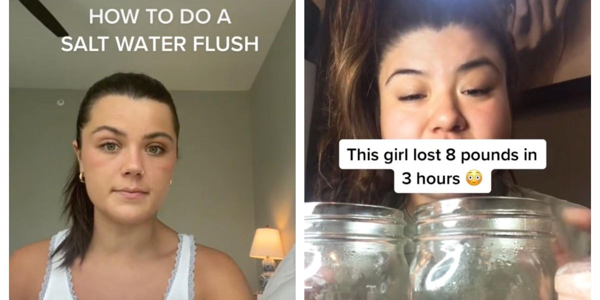 Health experts warn people not to try Saltwater TikTok trend due to ...