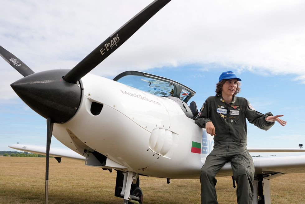 British teenager becomes youngest person to fly solo around world in small plane