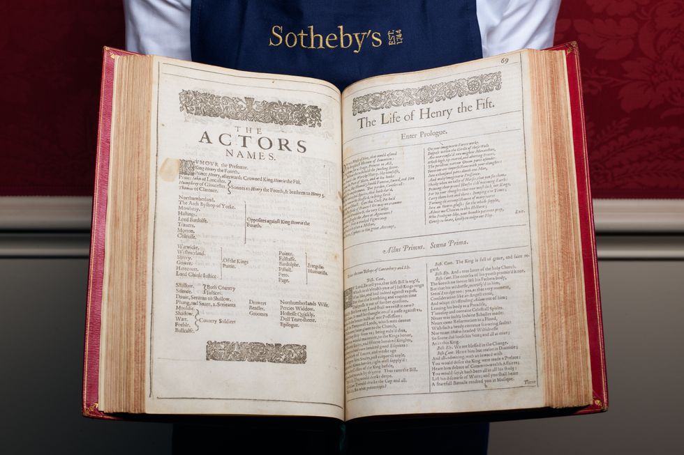 Shakespeare folios expected to fetch more than £3.5m at auction