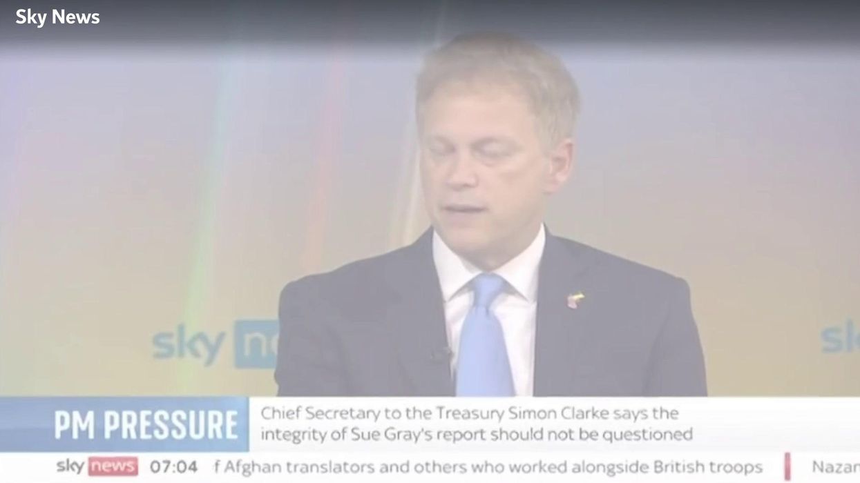 Grant Shapps just gave the most baffling defence of partygate yet