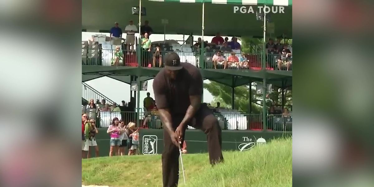 Shaqille O'Neal's 'awful' golf skills have fans questioning how he was an athlete