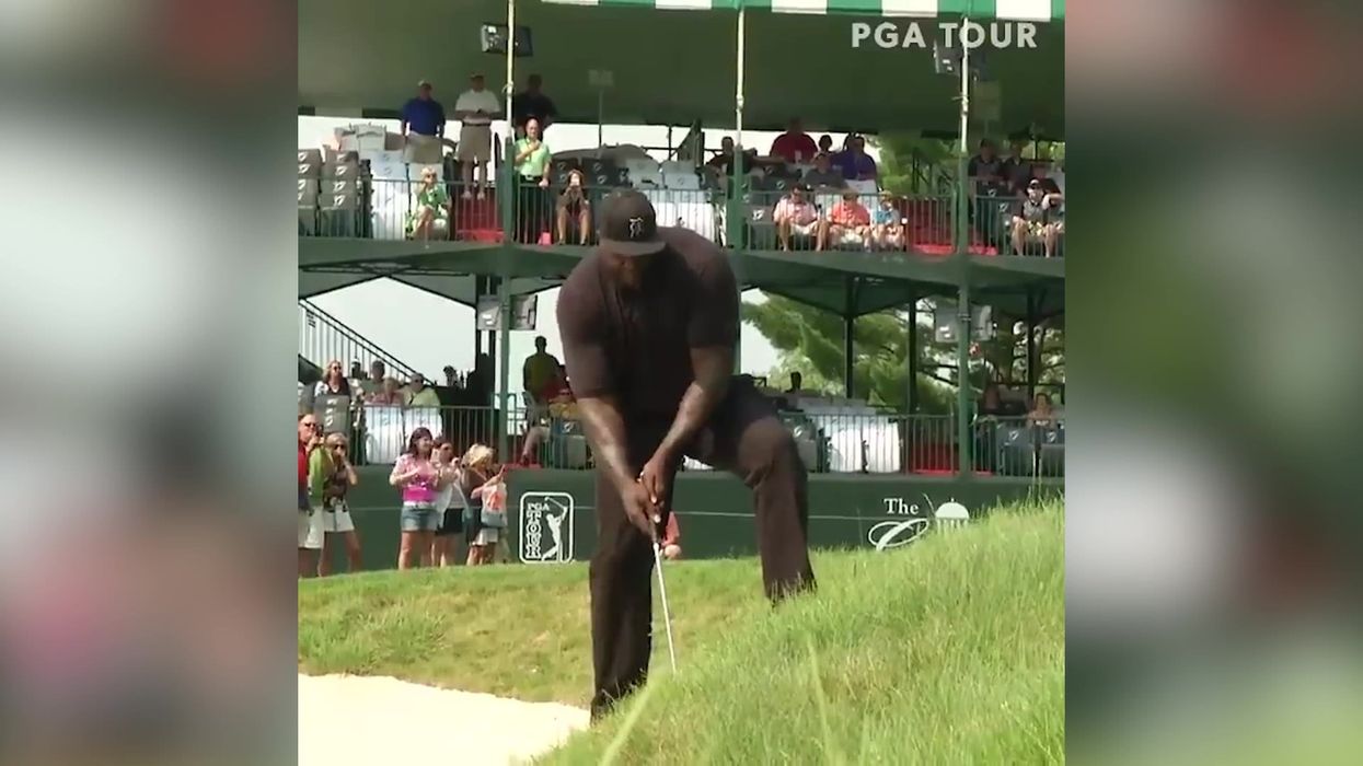 Shaqille O'Neal's 'awful' golf skills have fans questioning how he was an athlete