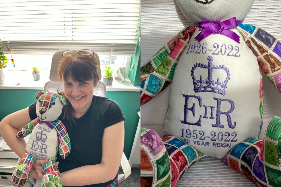 Seamstress creates handmade memory bears to ‘celebrate’ life of late Queen