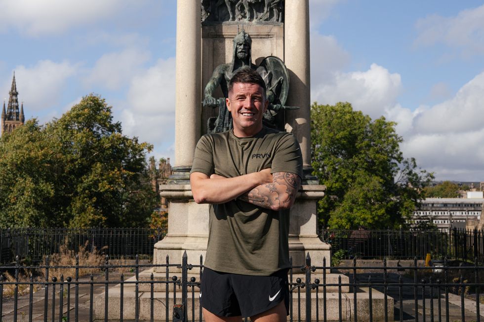 Shaun Ennis is running 12 marathons in honour of his brother