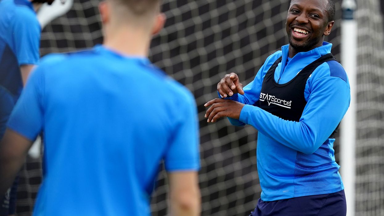 Shaun Wright-Phillips said ‘proud is beyond an understatement’ after watching his son in the FA Cup (Martin Rickett/PA)