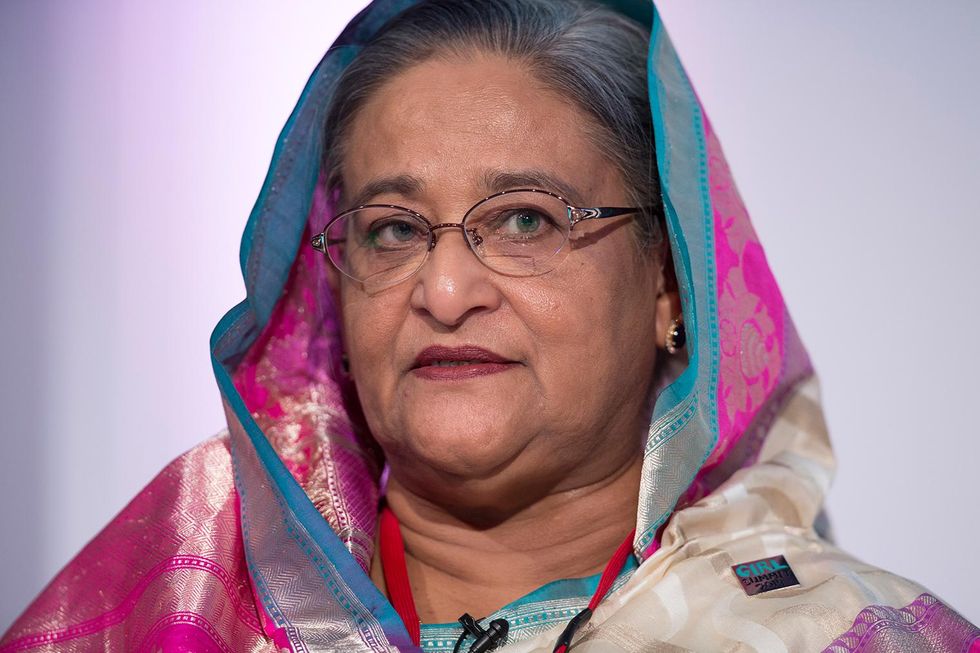 Sheikh Hasina, the Prime Minister of Bangladesh