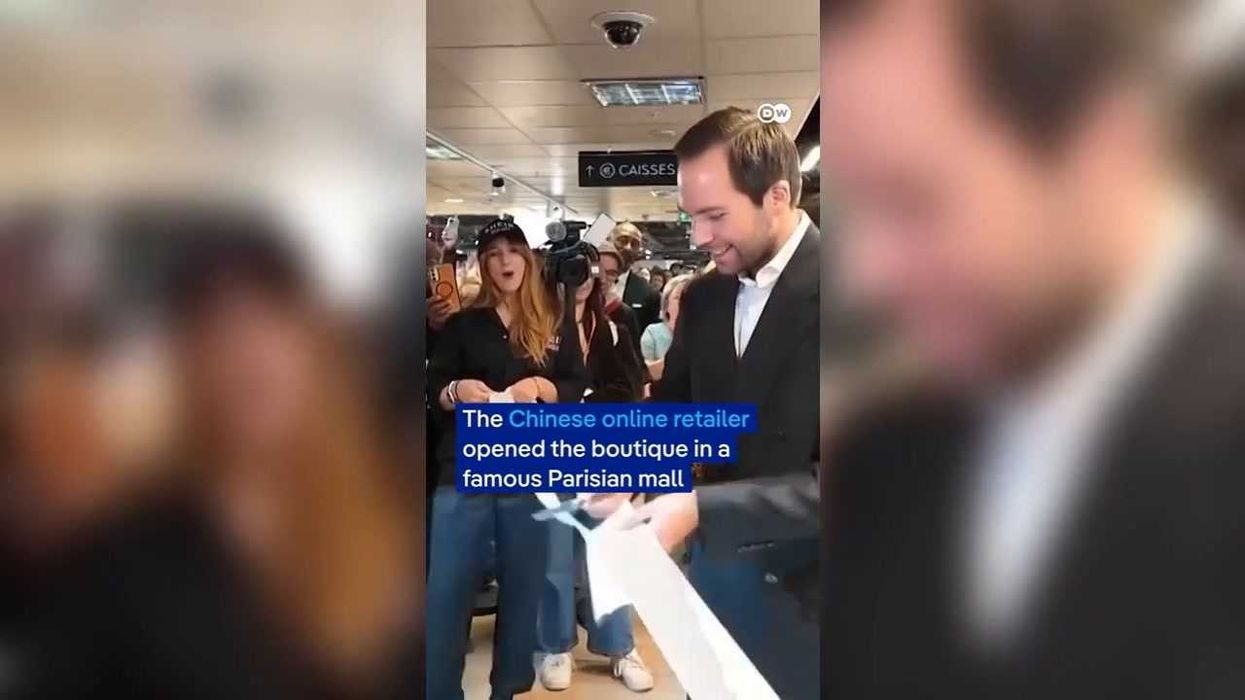 Shein protestors removed from opening of first store in Paris