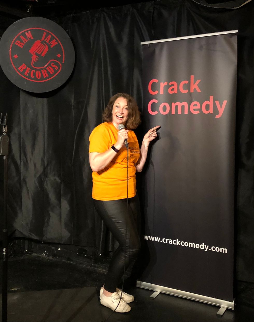 Shelle Luscombe, 51, from Hampton in London, said she \u201cwanted to do something memorable\u201d when she turned 50, so set about inviting challenges from friends to raise money for Alzheimer\u2019s Research UK in 2021