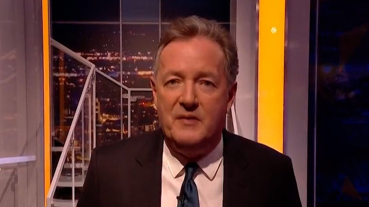 Piers Morgan says Dan Walker acting like he survived 'terror attack' after bike accident