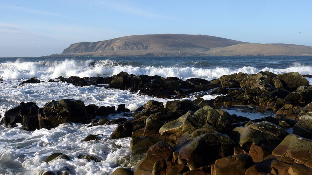 Shetland coastline
