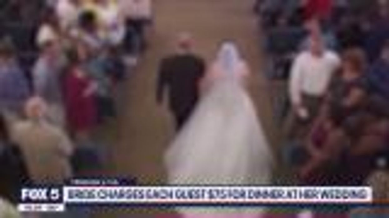 A bride and caterer arrested for allegedly making guests sick from lasagna