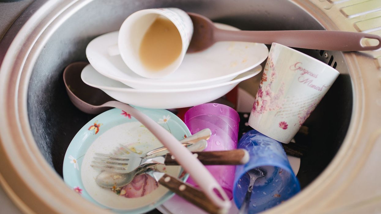 <p>Sick of dirty dishes piling up? Take a leaf out of Miss Potkin’s book...</p>
