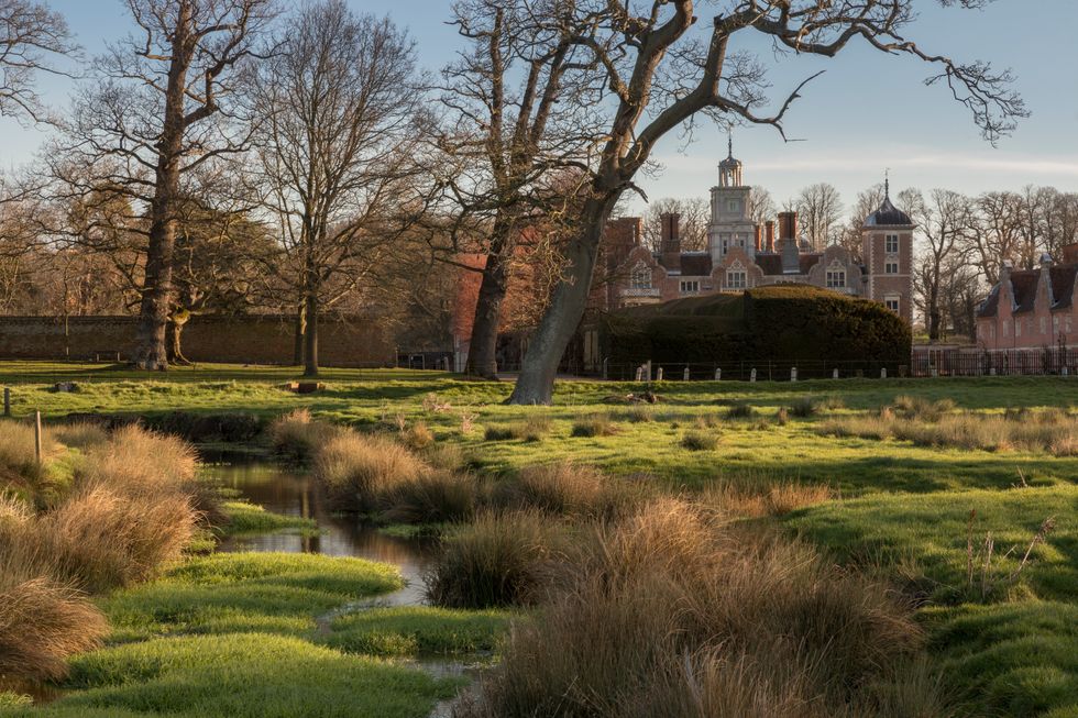 Silvergate Stream, which joins the Bure, at the Blickling Estate. (Justin Minns/ National Trust/ PA)