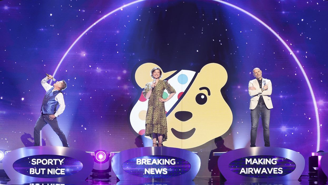 Singers on BBC Children In Need (BBC/Thames/Tom Dymond/PA)