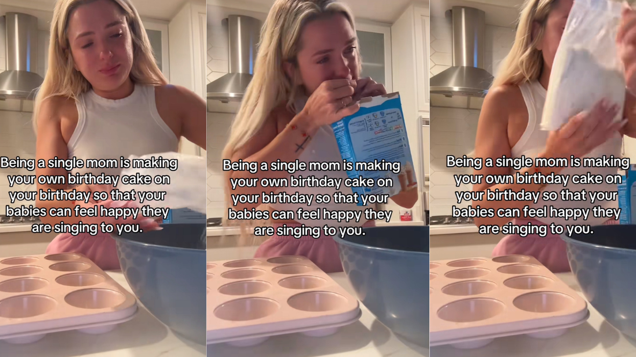 Single mom who went viral for birthday cake TikTok slams ex for