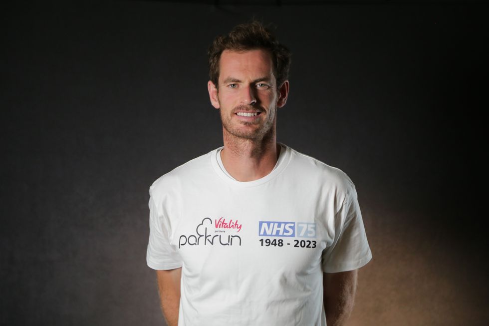 Andy Murray urges people to take part in parkrun to mark NHS’s 75th birthday