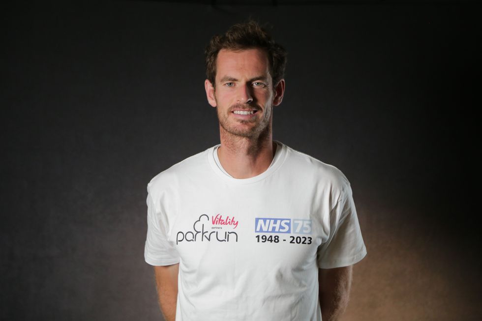 Andy Murray urges people to take part in parkrun to mark NHS’s 75th birthday