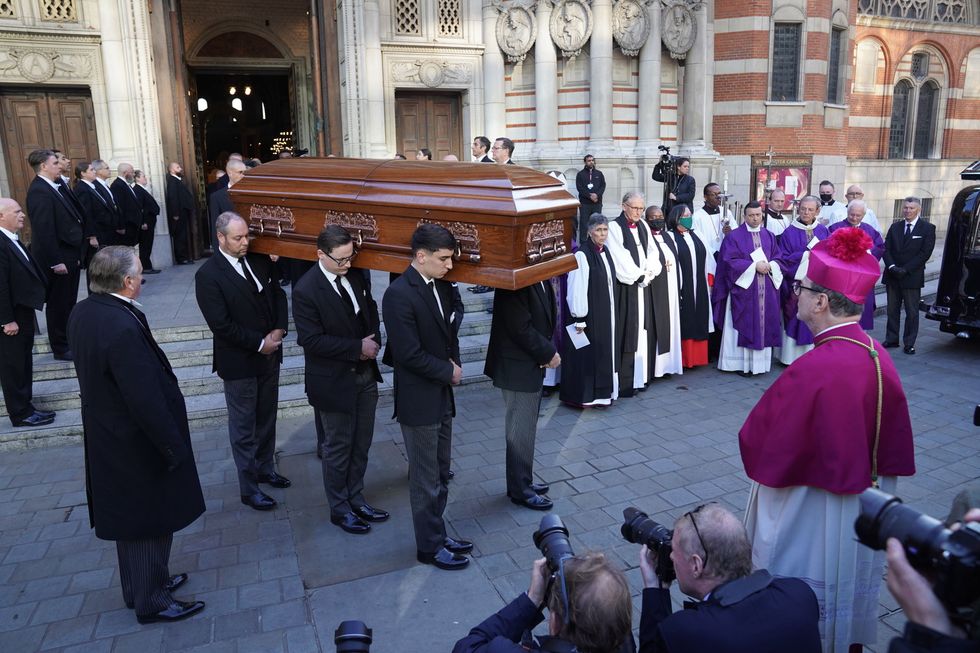 Sir David Amess funeral
