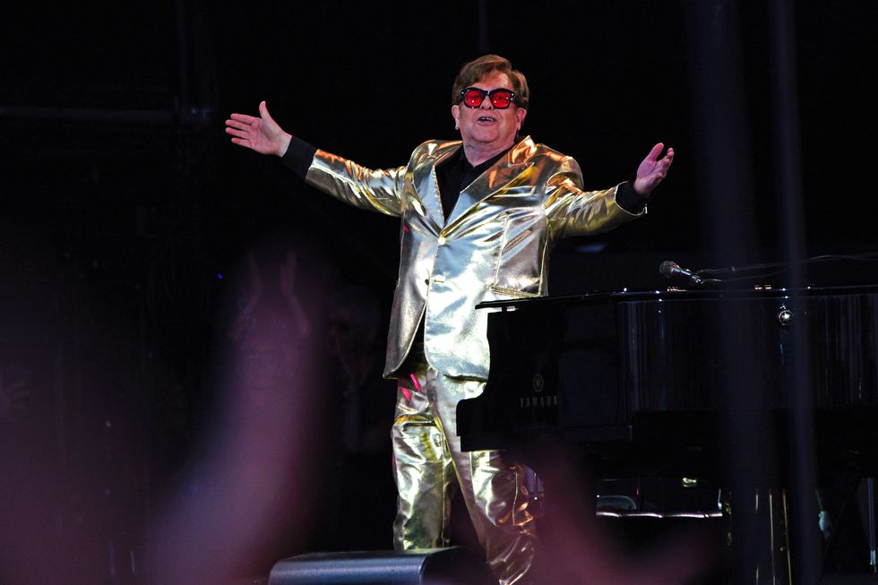 Sir Elton John’s grand piano sold at auction for more than £150,000