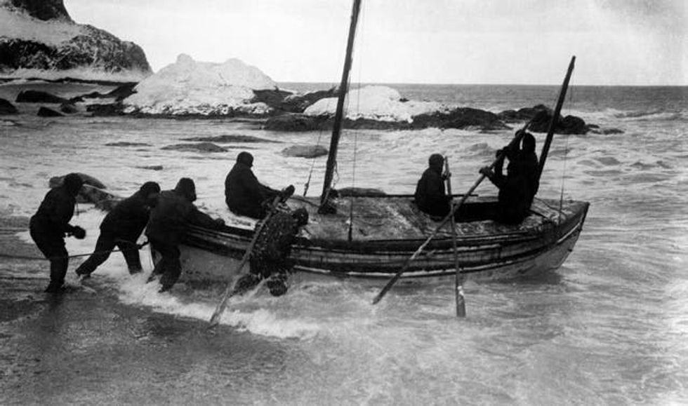 Sir Ernest Shackleton \u2013 Elephant Island \u2013 1916