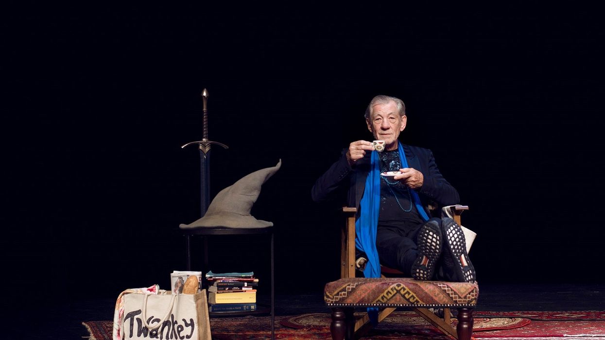 Sir Ian McKellen On Stage