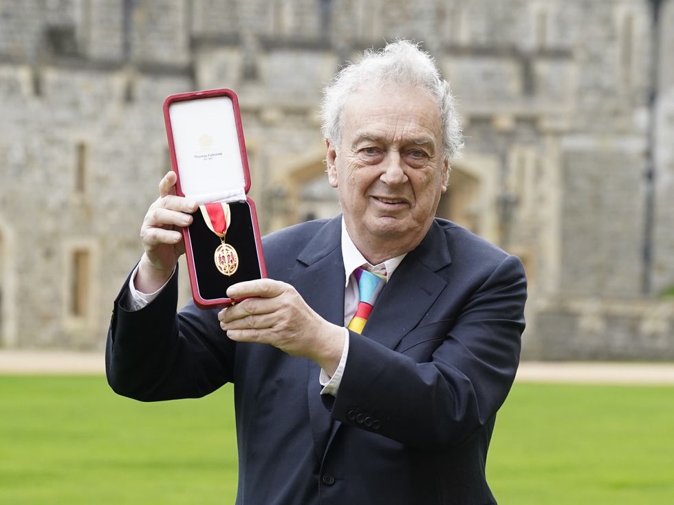 Director Stephen Frears says knighthood is down to ‘being lucky’