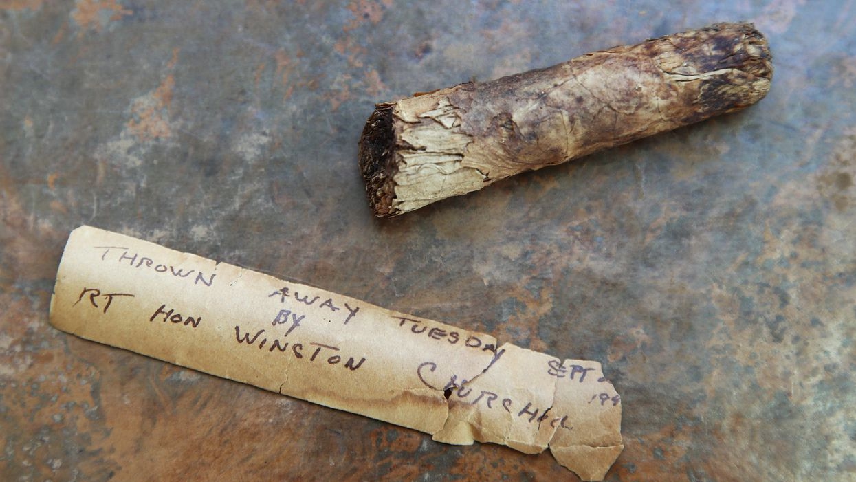 Sir Winston Churchill cigar auction