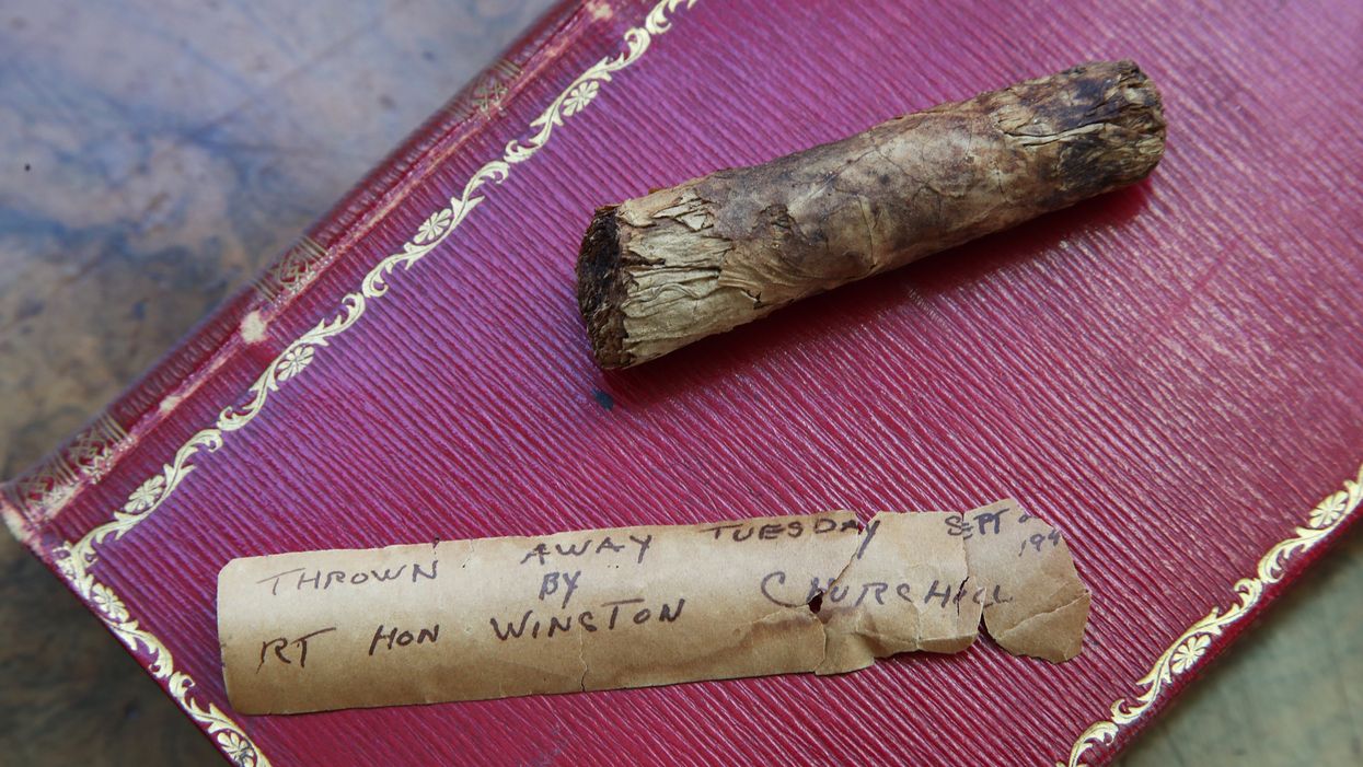 Sir Winston Churchill cigar auction